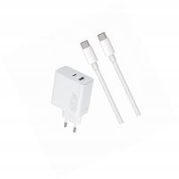 Szybka ładowarka 45W z kablem 1m 2 wejścia do Samsung Galaxy A21s