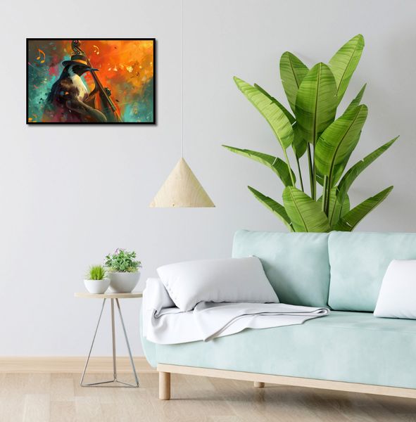 Plakat 60x40cm Pingwinia Nuta zdjęcie 4