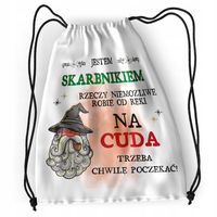 Plecak Dla Skarbnika Sportowy Szkolny Worek Torba Z Nadrukiem Ze Zdjęciem