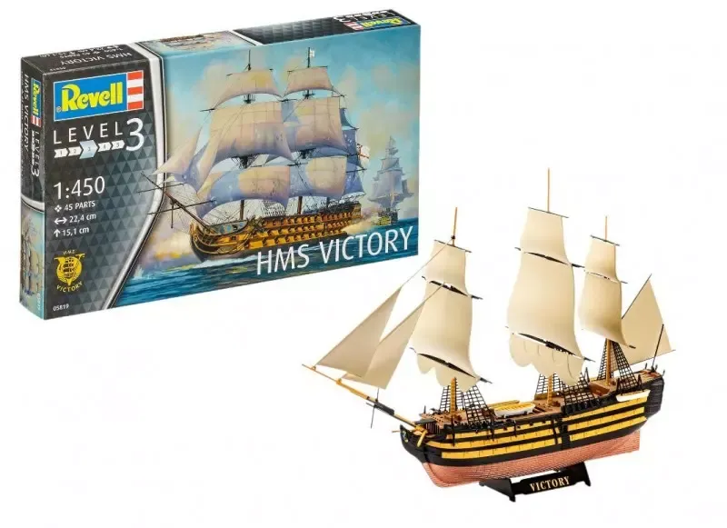 Model do sklejania. HMS Victory, 1:450 zdjęcie 1