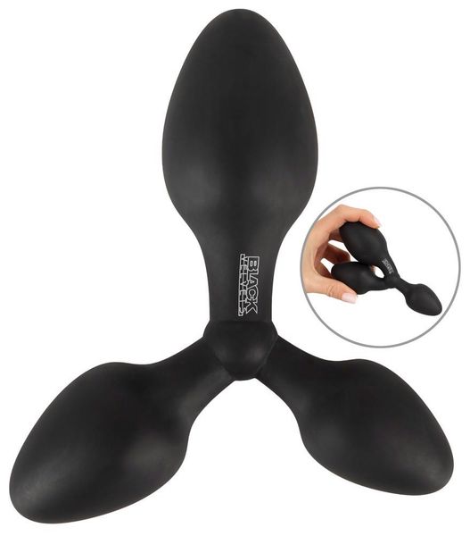 Black Velvets Triple Butt Plug zdjęcie 2