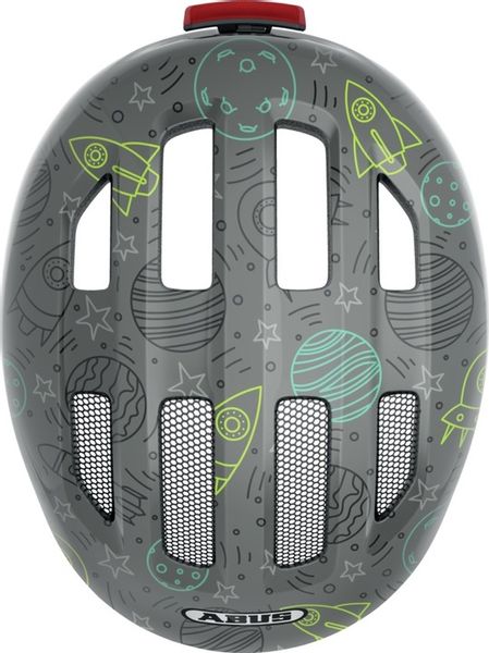 Kask rowerowy Abus Smiley 3.0 LED grey space zdjęcie 4