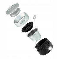 Adapter Double Espresso Outin Basket Plus Tamper Dozownik Filtr Kolba