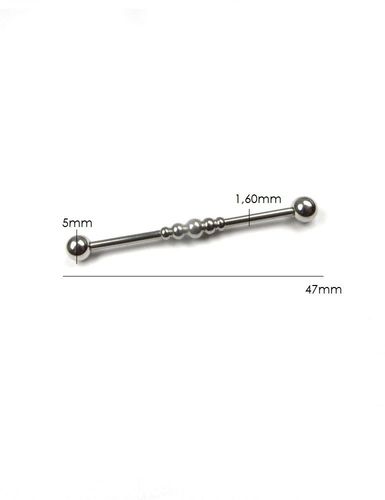 Męski piercing industrial Estilo Sabroso Es0935 na Arena.pl