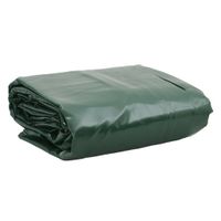 Plandeka, zielona, 3x5 m, 650 g/m²