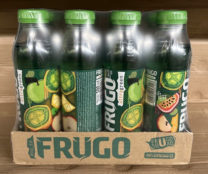 Frugo Ultragreen 500ml - karton zdjęcie 1