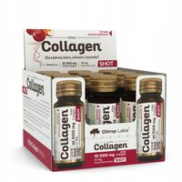 OLIMP COLLAGEN SHOT 9X25ml KOLAGEN 10g MORSKI ZDROWE STAWY SKÓRA BIOTYNA
