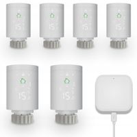 Termostat Grzejnikowy 6 szt + Bramka Tuya ZigBee