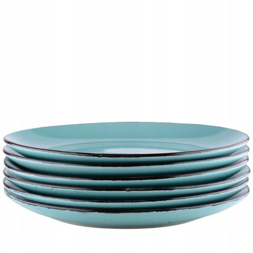 SERWIS OBIADOWY + 6 KUBKÓW KOMPLET OBIADOWO-KAWOWY 24 EL. KAMIONKA TURKUS na Arena.pl