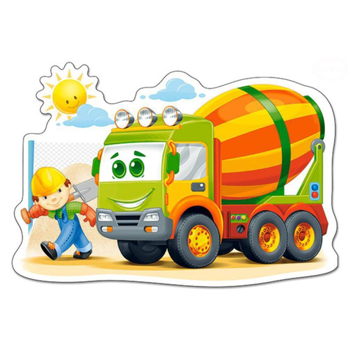 PUZZLE 12 EL. CONCRETE MIXER na Arena.pl