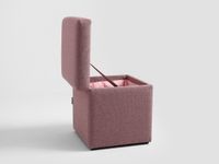 Pufa PENNY 140 - tkanina do wyboru, otwierana góra