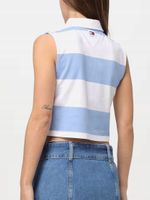 Tommy Jeans koszulka polo damska bawełna rozmiar L