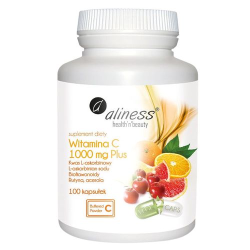 Suplement diety Aliness witamina C 1000 mg Plus 100 kapsułek na Arena.pl