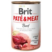 mokra karma dla psa brit pate & meat beef wołowina 400 g bezzbożowa puszka