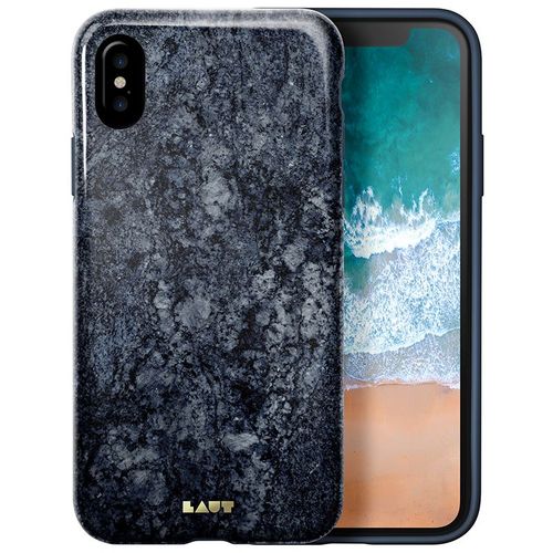LAUT HUEX ELEMENTS Apple iPhone X - MARBLE BLUE +szkło na Arena.pl