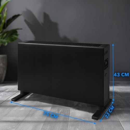 Grzejnik elektryczny konwektorowy EBERG DEXO 2000W WiFi termostat LED pilot na Arena.pl