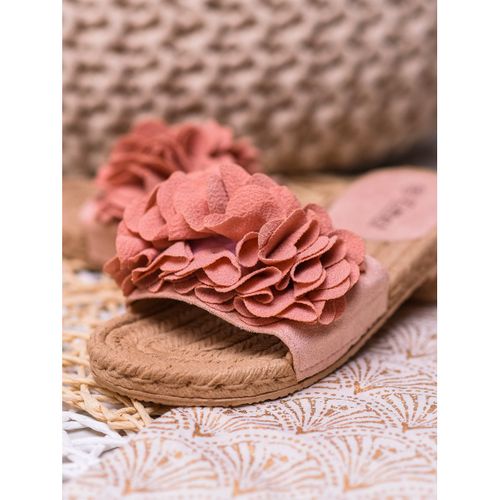 Pudrowe Klapki Espadryle r.41 na Arena.pl