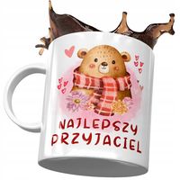 Kubek Z Misiem Miś Słodki Na Prezent Z Nadrukiem Ze Zdjęciem