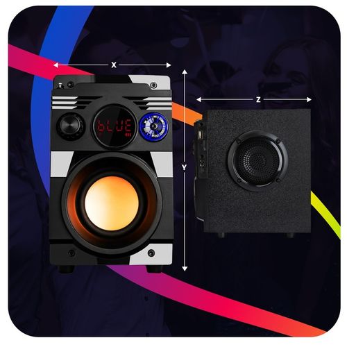 GŁOŚNIK PRZENOŚNY RADIO BUDOWLANE TUBA WIEŻA BLUETOOTH CHARGE 1300W na Arena.pl