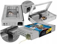 MYSZOŁAPKA ŻYWOŁAPKA PUŁAPKA ŁAPKA NA MYSZY I SZCZURY CHWYTACZ NO PEST