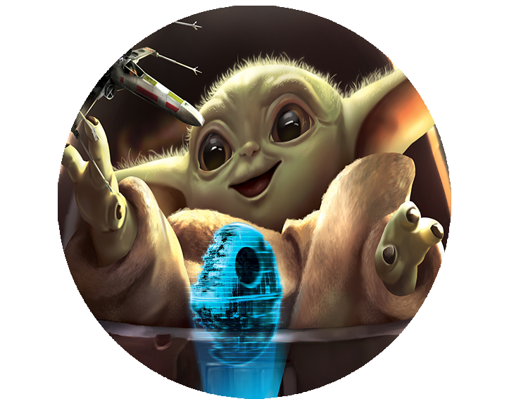 Podkładka pod myszkę Baby Yoda zdjęcie 2