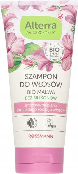 ALTERRA SZAMPON DO WŁOSÓW BIO MALWA 200 ML zdjęcie 1