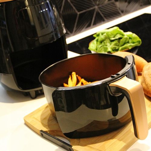 Frytkownica bezolejowa beztłuszczowa panel dotykowy 5 programów 4,5L 1400W na Arena.pl