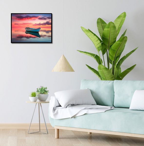 Plakat 55x40cm Spokój przed Połowem zdjęcie 4