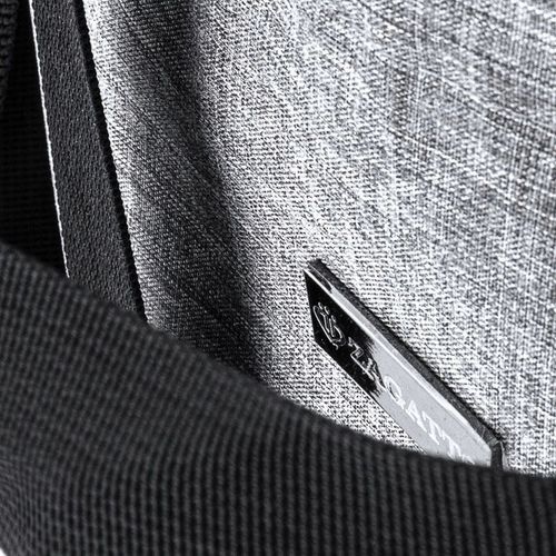 Torebka damska na zakupy pojemna szara duża torba na ramię shopper ZAGATTO na Arena.pl