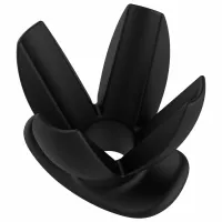hidden desire extreme spreader 4-way - silikonowy korek anatomiczny czarny