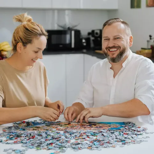 Puzzle 1000 Elementów. Kolibry W Tropikach na Arena.pl