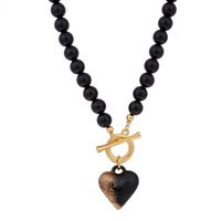 naszyjnik z pękatym sercem (c21/kor/69au)