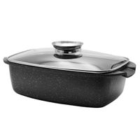 brytfanna marmurowa 5,7l pokrywa z aromatyzerem 7735