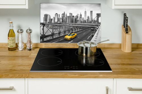 SZKLANA DESKA NA KUCHENKĘ 60x52 045A MIASTO na Arena.pl