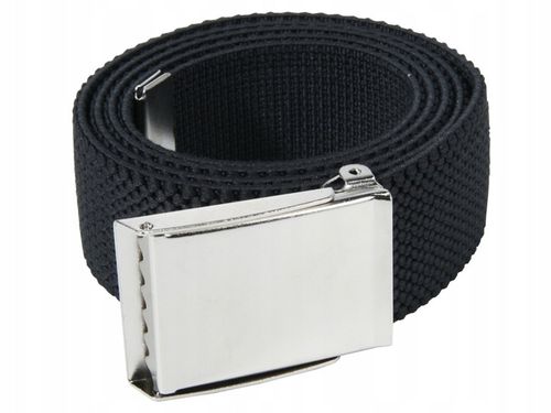 PASEK MĘSKI ELASTYCZNY, GUMOWANY czarny 4 cm na Arena.pl