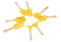 CLASSIC WORLD EDU Zestaw Metalowych Narzędzi do Piasku i Ogrodu 8 szt.