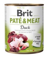 Brit Pate & Meat Z Kaczką 800g