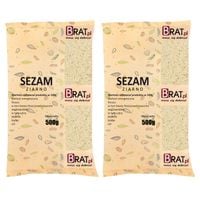Sezam 1kg (2x500g) Wysoka Jakość Produkt Naturalny