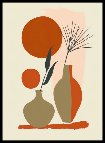 Plakat 40x55cm Wazy w Czerwieni zdjęcie 2