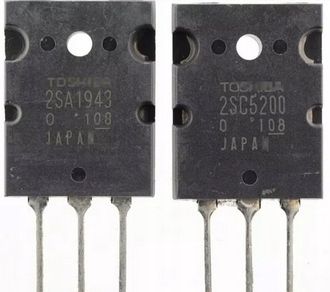 Para 2SA1943 + 2SC5200 TOSHIBA zdjęcie 1