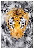 Plakat tygrys abstrakcja 30x40 cm