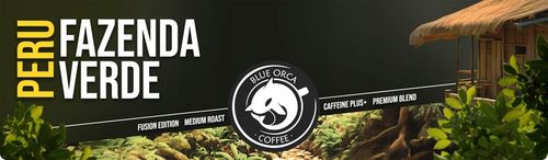 Kawa ziarnista 1kg PERU FAZENDA VERDE Fusion Edition Blue Orca + na Arena.pl
