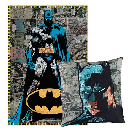 Komplet Koc i Poduszka Batman na Arena.pl