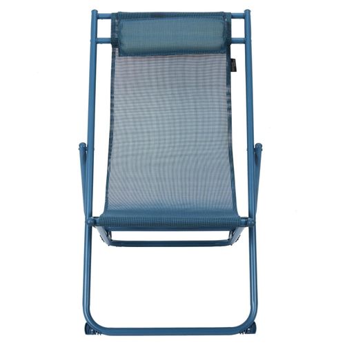 Leżak Canard składany niebieski na Arena.pl