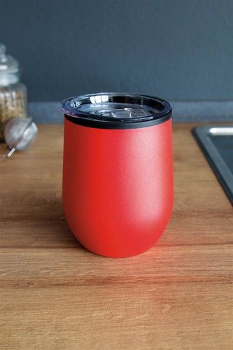 Kubek termiczny BOWLY, czerwony, poj. ok. 300 ml. na Arena.pl