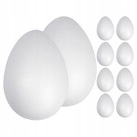 JAJKA STYROPIANOWE Jaja Ze Styropianu Jajo Styropian Wielkanoc 12cm 10szt