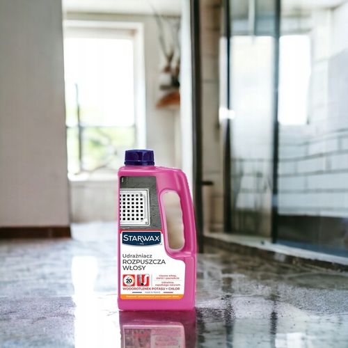 UDRAŻNIACZ ŚRODEK DO UDRAŻNIANIA RUR ROZPUSZCZA WŁOSY 900 ML STARWAX na Arena.pl