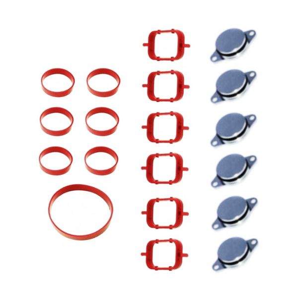 ZAŚLEPKI KOLEKTORA BMW E60 E46 E90 E71 X5 X6 M57 zdjęcie 1
