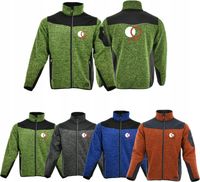 Bluza melanżowa dzianinowa Z HAFTEM LOGO odzież firmowa reklamowa