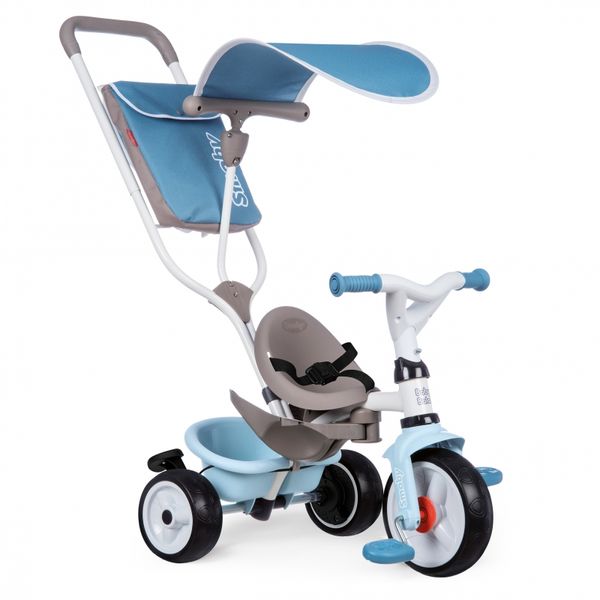SMOBY Rowerek Trójkołowy Baby Balade plus Niebieski zdjęcie 3